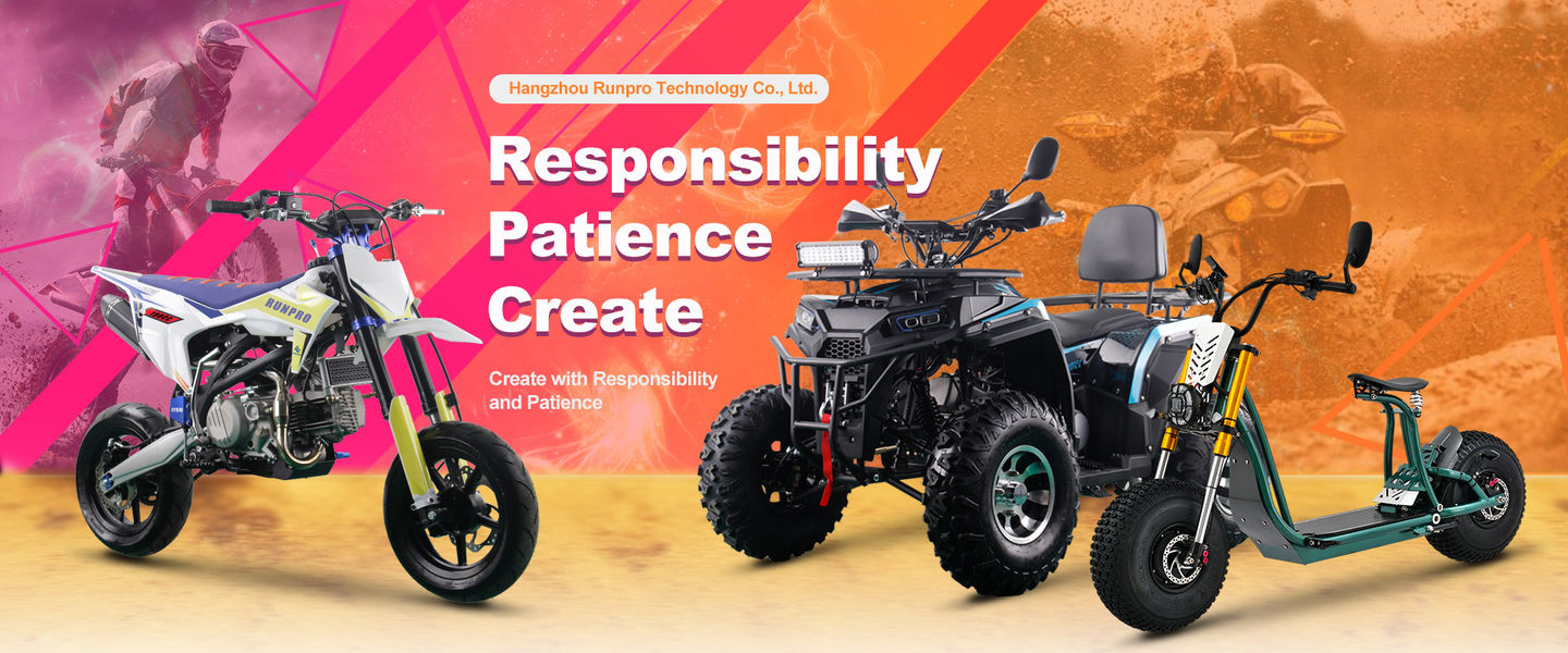 Moto-quatro ATV a gás