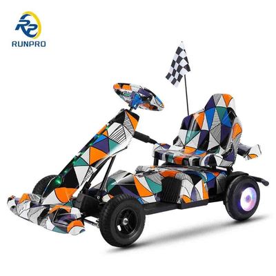 Go Kart Pro Kids Buggy elétrico de 4 rodas Transmissão de tração máxima SPEED 18-25km/h