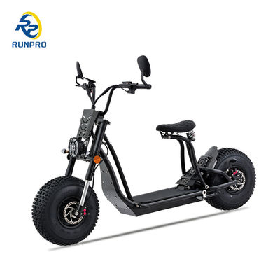 Motoristas Aventureiros Scooter elétrico off-road 3000W com pneus gordos 60V bateria de lítio