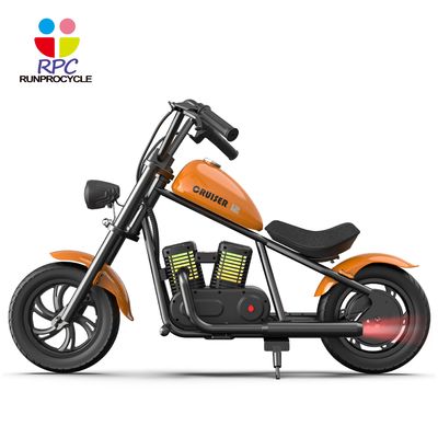 Experimente a emoção de andar em uma motocicleta mini elétrica para crianças com potência máxima de 200w