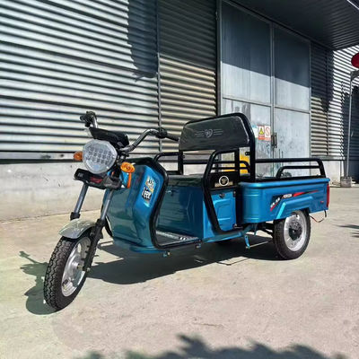 Transporte de mercadorias pesadas com pneus de tamanho 3,75-12 600kg 1000w motocicleta elétrica de 3 rodas