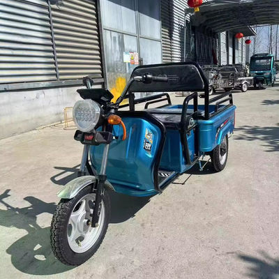 Transporte de mercadorias pesadas com pneus de tamanho 3,75-12 600kg 1000w motocicleta elétrica de 3 rodas