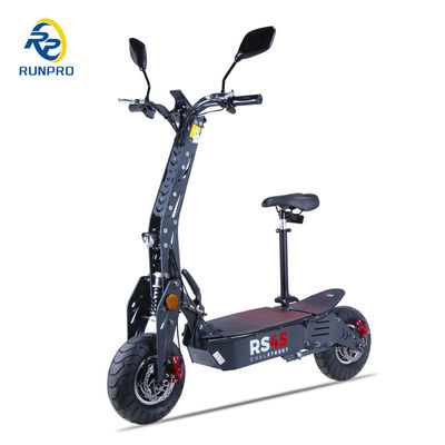 Velocidade máxima de 45 km / h e bateria de 48V12ah em scooter elétrico dobrável para conveniência
