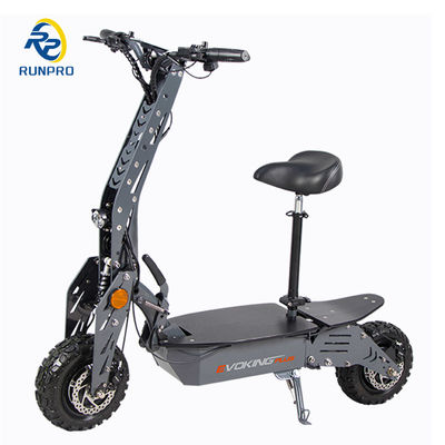 Velocidade máxima de 45 km / h e bateria de 48V12ah em scooter elétrico dobrável para conveniência