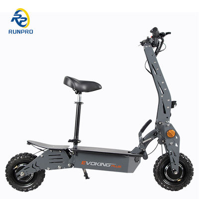 Velocidade máxima de 45 km / h e bateria de 48V12ah em scooter elétrico dobrável para conveniência