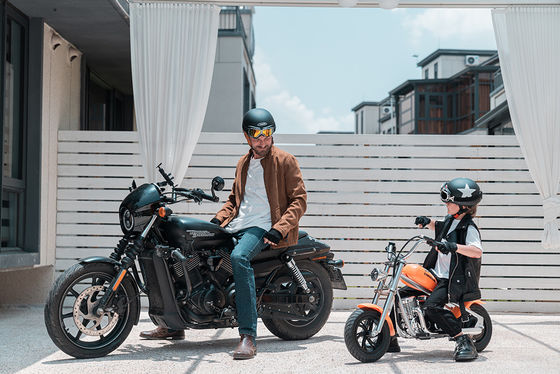 Mini moto elétrica para crianças Rapazes e raparigas 113.9*53.5*72.3cm Dimensões do veículo