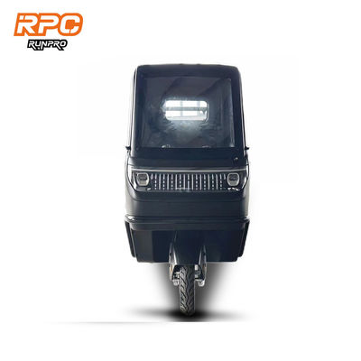 Triciclo elétrico de carga de carroceria fechada com certificação CEE e controlador 60V/72V