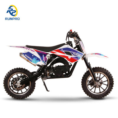 49cc Mini Dirt Bike para Crianças Embreagem Automática Max. Velocidade 40km/h 10/10 Rodas 2024 Modelo