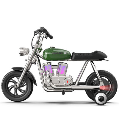 Crianças montam carro 10 anos de idade bebê motocicleta com 200w Max Power e freio traseiro Hub