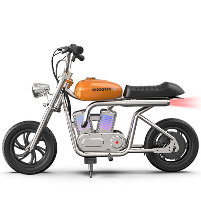 Crianças montam carro 10 anos de idade bebê motocicleta com 200w Max Power e freio traseiro Hub