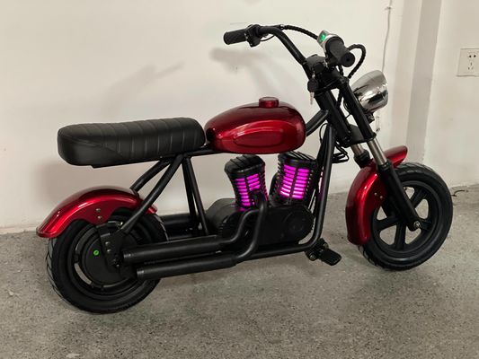 Mini Dirt Bike com Certificação CE 180W 24V Motor e dimensões do veículo compacto