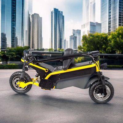 350W/500W Bateria Removível E-Scooter com design dobrável e alcance máximo de 35KM/45KM