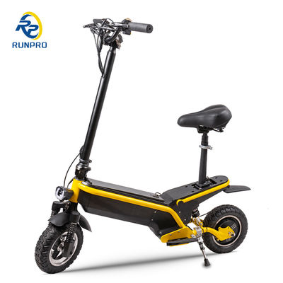 350W/500W Bateria Removível E-Scooter com design dobrável e alcance máximo de 35KM/45KM