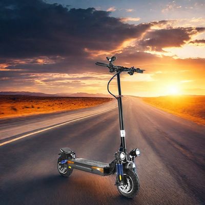 Scooter elétrico inteligente 500W Motor duplo Elétrico Motorbike Armazenamento Scooters elétricos