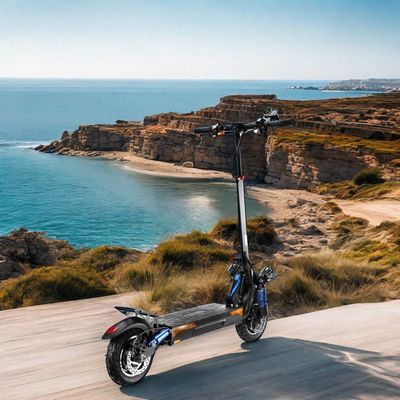 Scooter elétrico inteligente 500W Motor duplo Elétrico Motorbike Armazenamento Scooters elétricos