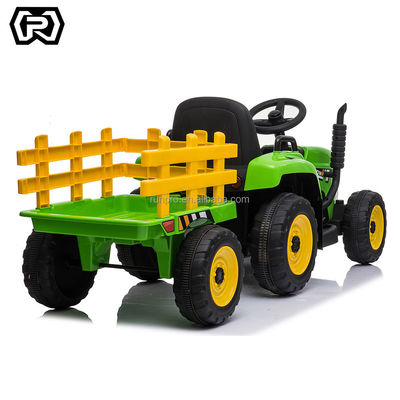 Controle remoto elétrico Trator de fazenda brinquedo 4/6 rodas Modelo de criança passeio de carro