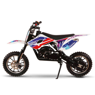 Freio a disco 49cc Motocicletas off-road com motor e projeto refrigerado a ar de 2 tempos de 49cc