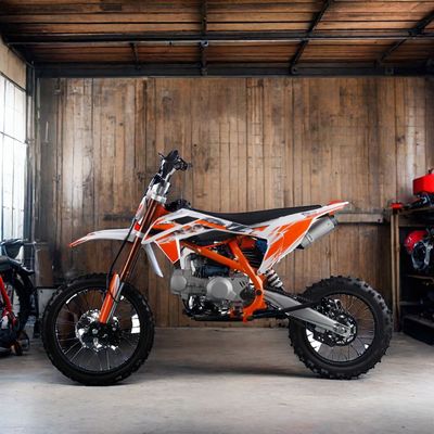 110 125cc Mini Moped Dirt Bike 4-Toc Racing Sportbikes Sistema de arranque Kick Start