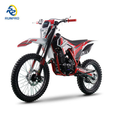 2024 250cc 4 Stroke Dirt Bike Pit Moto Cross com CE Max. Velocidade 80km/h Base de rodas 1340mm