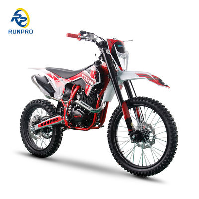 2024 250cc 4 Stroke Dirt Bike Pit Moto Cross com CE Max. Velocidade 80km/h Base de rodas 1340mm
