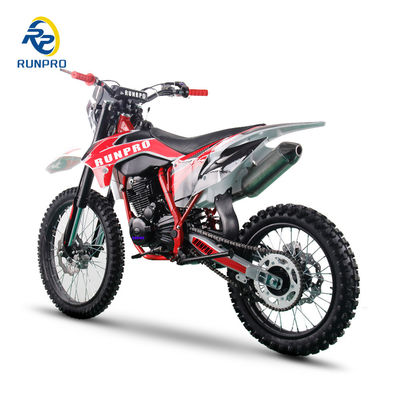 2024 250cc 4 Stroke Dirt Bike Pit Moto Cross com CE Max. Velocidade 80km/h Base de rodas 1340mm
