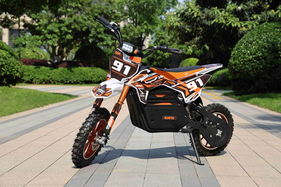 Tempo de carregamento 6-8 horas 1000W Motor Power Electric Dirt Bike para aventuras off-road