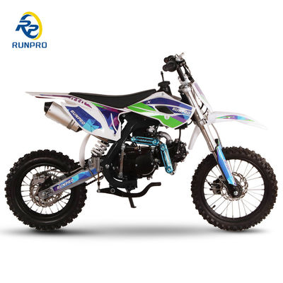 Off Road 14/12 rodas dirt bike RUNPRO 2024 com motor 125cc 110cc e Max Load 100kgs