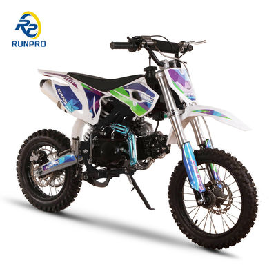 Motocicletas off-road de 125cc acessíveis com transmissão manual e tamanho de roda 14/12