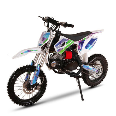 Transmissão manual 110cc 125cc Motor a gasolina Crianças Bicicletas de gás para aventuras de velocidade