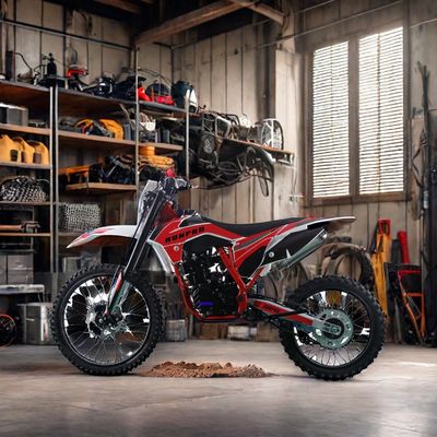 2024 CE Certificado 250cc 4 tempos Dirt Bike Pit Moto Cross para corridas e esportes off-road