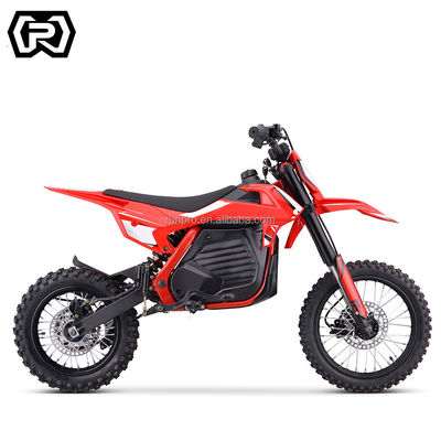 FRONT 2.75-14 REAR 3.00-12 Electric Kids Dirt Bike com Potentes Motos de Acionamento de Cadeia