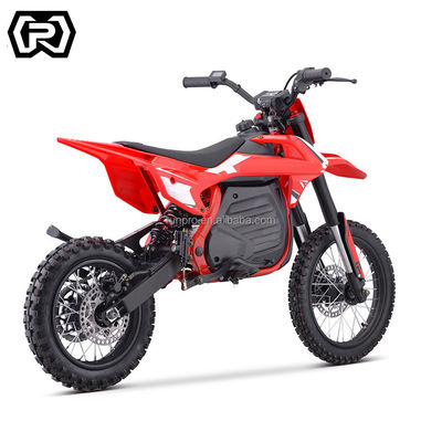 FRONT 2.75-14 REAR 3.00-12 Electric Kids Dirt Bike com Potentes Motos de Acionamento de Cadeia