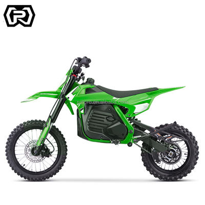 Moto Dirt Bike elétrica com motor de 1200W e bateria de lítio de 48v20ah alcance 50KM 1412 pneu