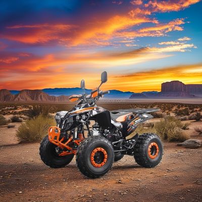 2024 Directo 125CC 2WD ATVs Transmissão automática Acionamento de eixo de 4 tempos Quad Bike combustível de gás