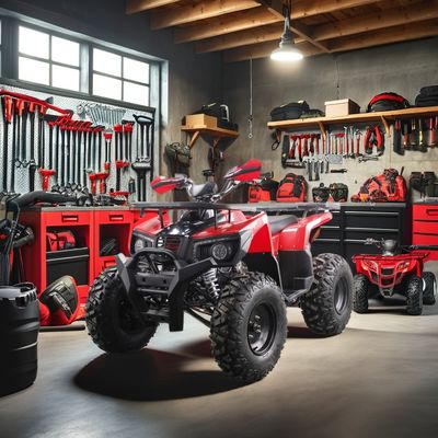 Potente ATV a gás de 200cc para adultos Torque máximo de 40-60Nm e velocidade máxima de 75km/h