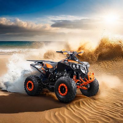 110cc refrigerado a ar gasolina 4 Wheeler ATV Quad Bike com torque máximo Nm de 20-40Nm