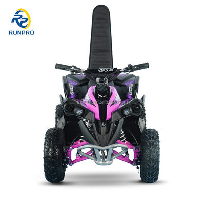 Bateria dianteira Sistema de travagem de disco traseiro Electric Kids ATV Quad Bike com motor de eixo sem escova