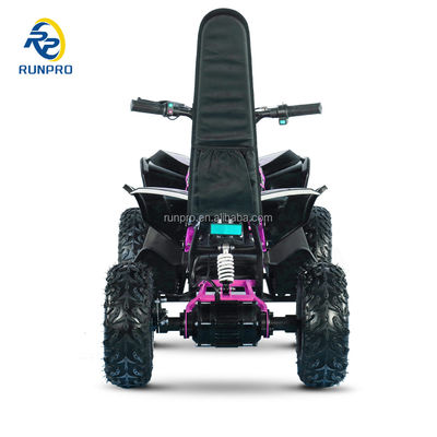 Bateria dianteira Sistema de travagem de disco traseiro Electric Kids ATV Quad Bike com motor de eixo sem escova