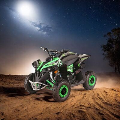 Velocidade máxima ≤ 50 km/h e capacidade de carga útil ≤ 100 kg Mini ATV para crianças Quad Bike