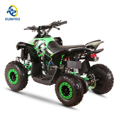 ATVs elétricos para crianças 49cc 50cc 4 rodas de gasolina Mini ATV com manuseio manual de plástico