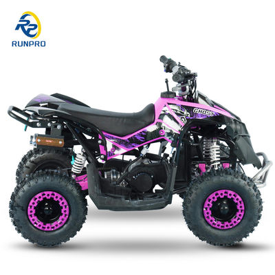 ATVs elétricos para crianças 49cc 50cc 4 rodas de gasolina Mini ATV com manuseio manual de plástico