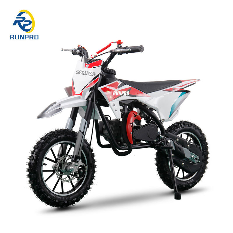 10/10 Rodas Esportes infantis 49cc 2 tempos moto de terra para diversão e aventura ao ar livre