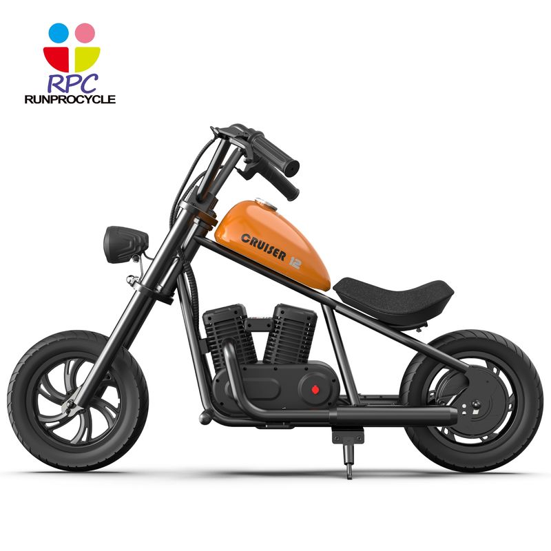 Experimente a emoção de andar em uma motocicleta mini elétrica para crianças com potência máxima de 200w