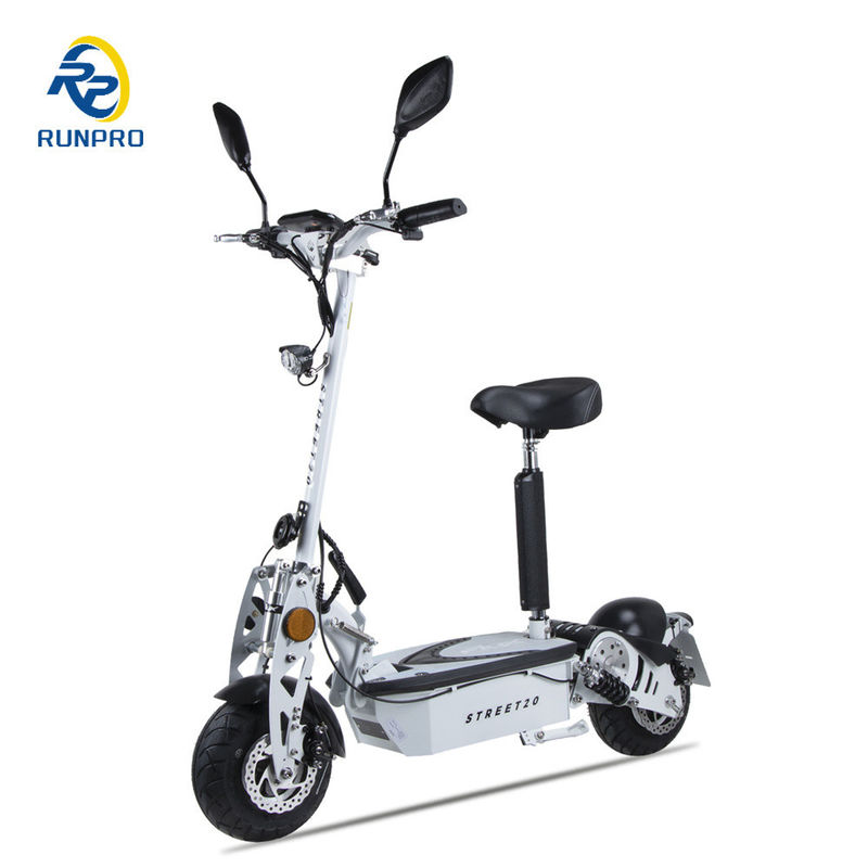 10 20Ah Bateria Capacidade Scooter elétrico 36V 500W 2 rodas 10 polegadas para adultos