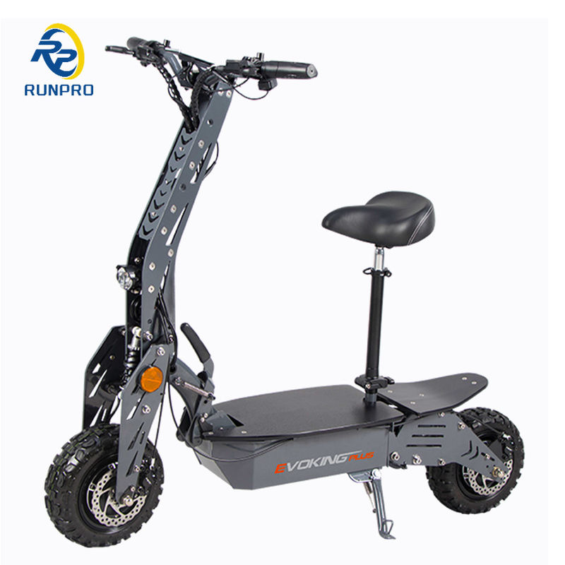 48V12ah Bateria 2024 Dual Motor Power Shaft Trave 2000W Scooter Elétrico para Adultos CE