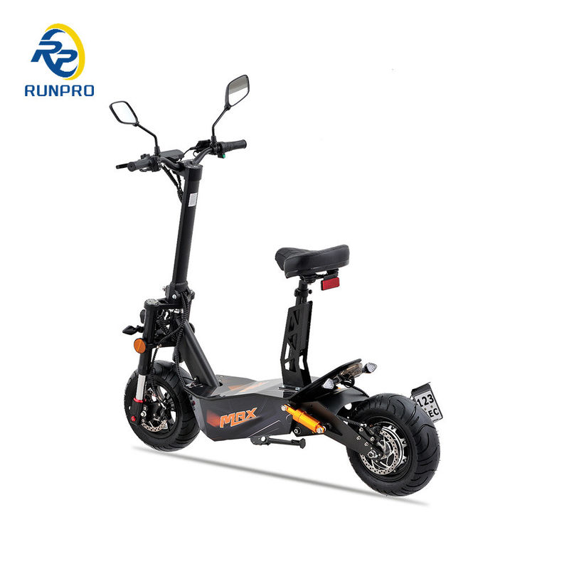 Tensile Tubos de Aço e Deck de Alumínio 2000W 3000W Citycoco E-Scooter Motocicleta Elétrica