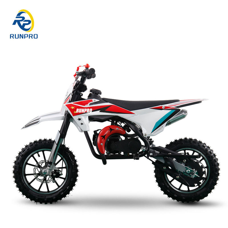 Cross Racing Bike para Crianças Desporto 850MM Base de rodas 49cc Gasolina Dirt Bike Off Road