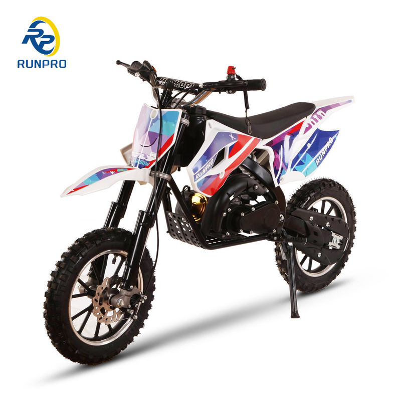 49cc Mini Dirt Bike para Crianças Embreagem Automática Max. Velocidade 40km/h 10/10 Rodas 2024 Modelo