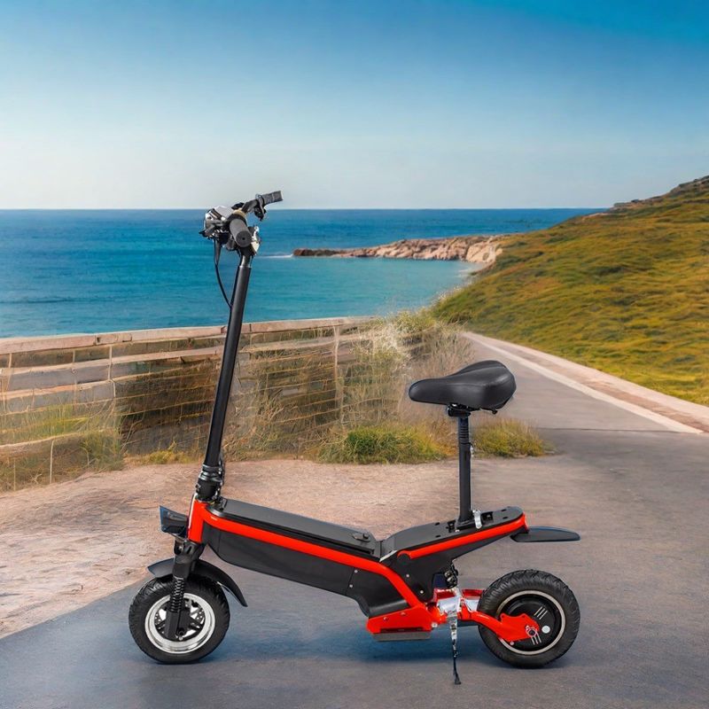 350W/500W Bateria Removível E-Scooter com design dobrável e alcance máximo de 35KM/45KM