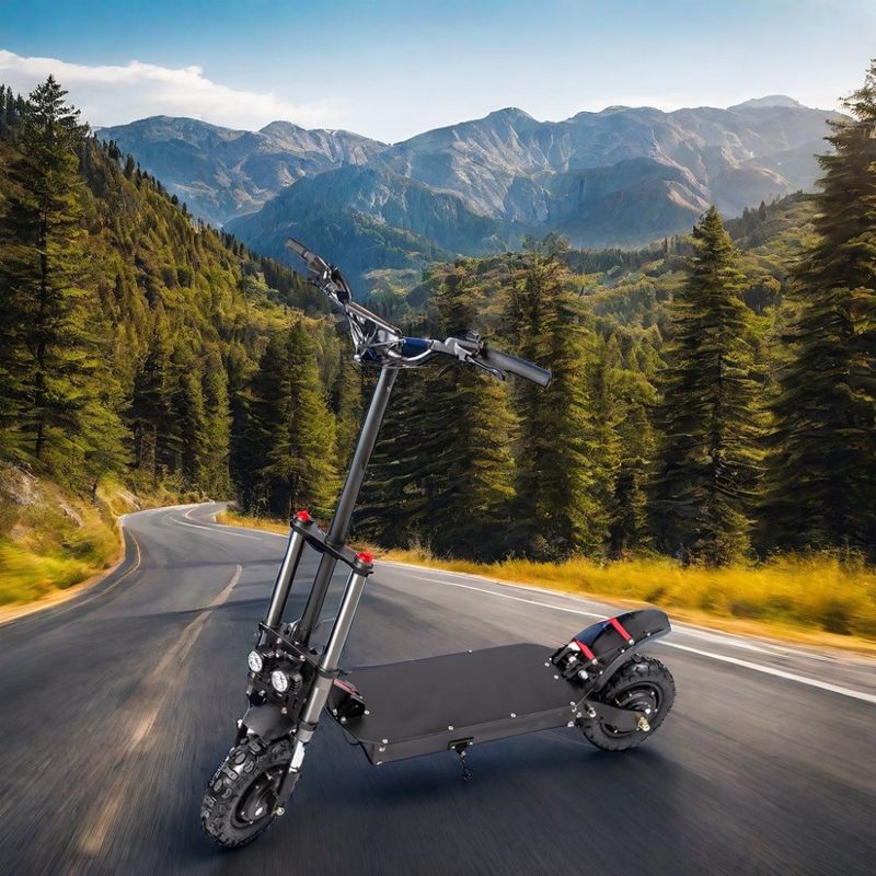 Unisex Potente 60V Velocidade Motor Elétrico Dual Motor 2000W-3000W Scooter Off-Road
